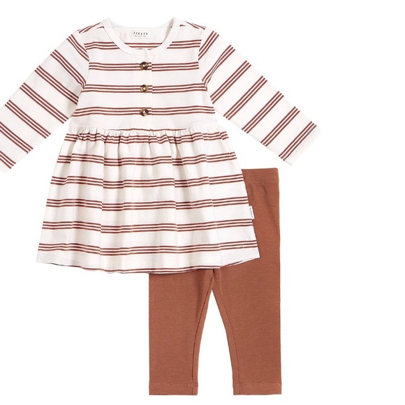 Firsts by Petit Lem Pebble Jersey Dress